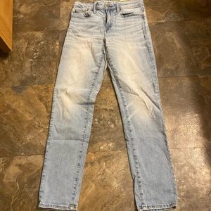 AE Next Level Airflex Light Blue Denim Jeans Size 29x30